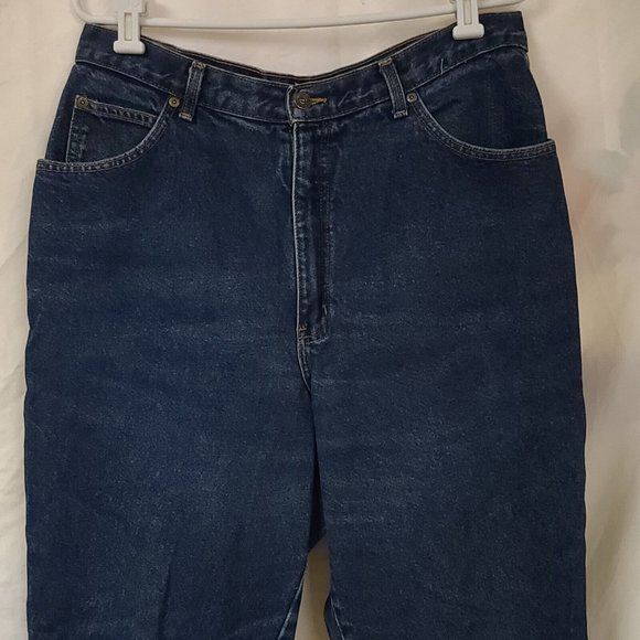 LA Blues Womens 18 Relaxed Fit Tapered High Waist MOM Denim Jeans 34x30 - Picture 2 of 8